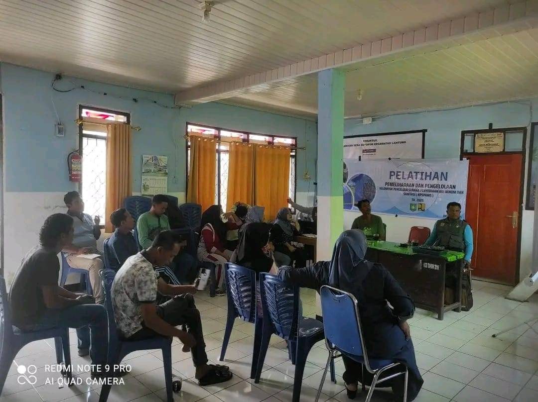 Pelatihan Pemeliharaan dan Pengelolaan Kelompok Pengelola Sarana Penyediaan Air Minum dan Sanitasi (KPSPAMS)