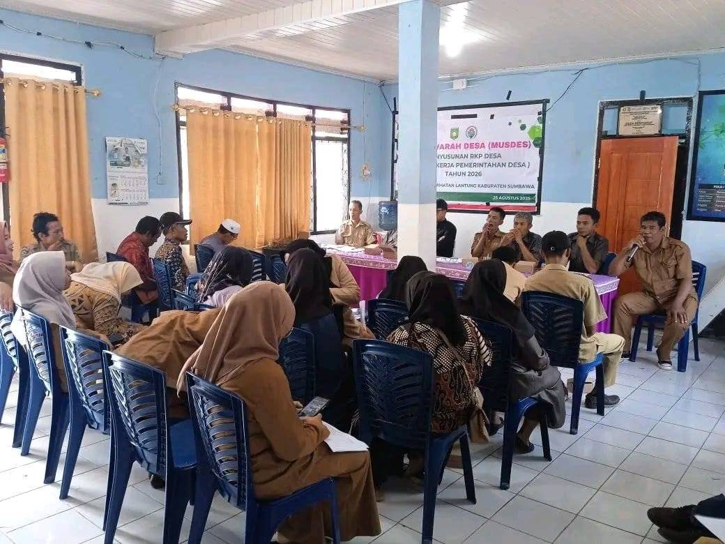Musyawarah Desa Terkait Penyusunan RKPDes Tahun Anggaran 2026
